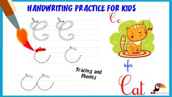 Handwriting practice for kids Ekran Görüntüsü 2