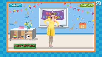 My Birthday- Kids Songs EngLis ảnh chụp màn hình 2