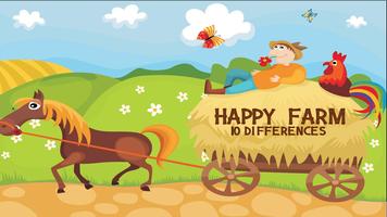 Happy Farm Find Differences Affiche