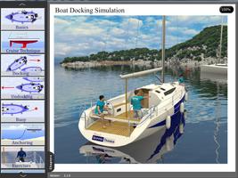 Boat Docking Simulation Affiche