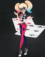 پوستر Dress Up Harley Quinn Punk Fun