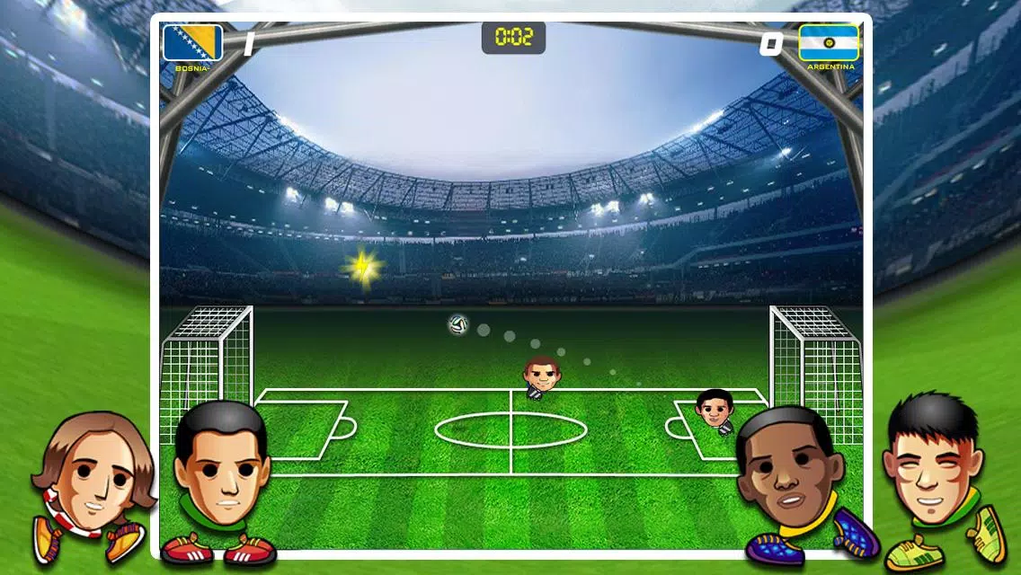 Jogo Football Heads: Copa Libertadores 2014 no Jogos 360