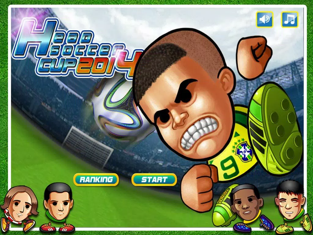 FOOTBALL HEADS: 2014 WORLD CUP free online game on