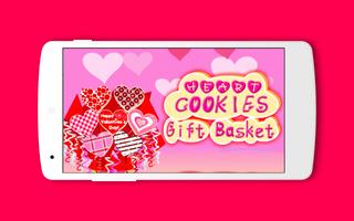 Heart Cookies Gift Basket capture d'écran 2