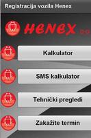Registracija vozila Henex الملصق