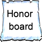 Honor board icône