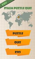 Italia Puzzle Quiz Affiche