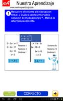 Sistema Inecuaciones lineales تصوير الشاشة 3