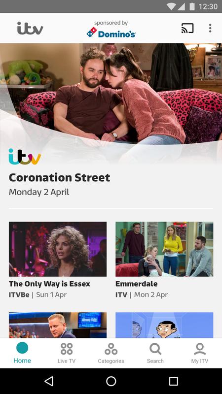 ITV Hub APK Download - Free Entertainment APP for Android ...