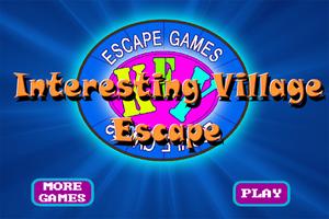 InterestingVillageEscape پوسٹر