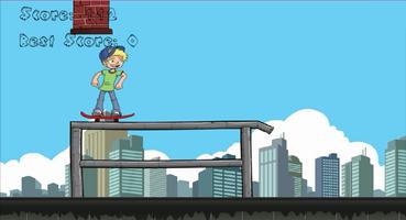 Jumpy Skater - Skateboard Boy screenshot 1