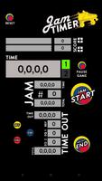 Roller Derby  JAM TIMER Cartaz