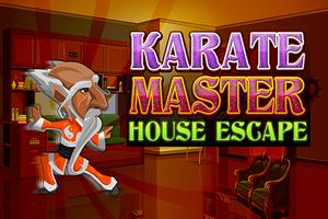 Karate Master House Escape Affiche