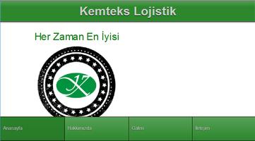 برنامه‌نما Kemteks Lojistik عکس از صفحه