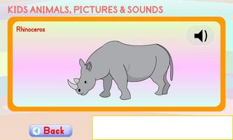 Kids Animals Pictures & Sounds screenshot 1