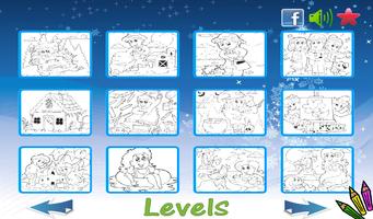 Jeux de coloriage pour enfants capture d'écran 1