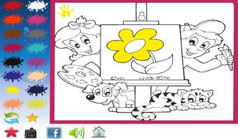 Jeux de coloriage pour enfants capture d'écran 2
