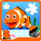 Kids Fish Jigsaw Puzzle icône
