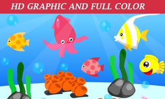 Kids Fish Jigsaw Puzzle plakat