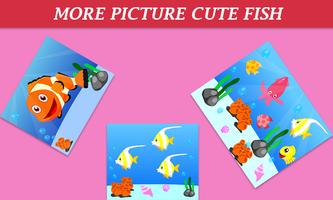 برنامه‌نما Kids Fish Jigsaw Puzzle عکس از صفحه
