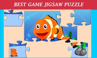 برنامه‌نما Kids Fish Jigsaw Puzzle عکس از صفحه