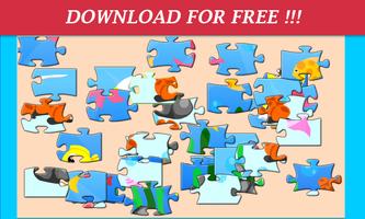 برنامه‌نما Kids Fish Jigsaw Puzzle عکس از صفحه