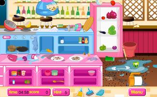 Kitchen restaurant cleanup syot layar 1