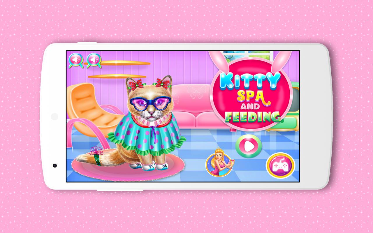 kitty spa and feeding free games apk download free casual game