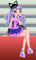 Dress Up Kitty Cheshire Plakat