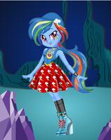 Crystal Wings Rainbow Dress up ảnh chụp màn hình 2