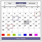 Iced Lunar Calendar أيقونة