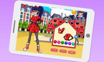 Dress up Ladybug poster