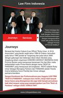 Law Firm Indonesia โปสเตอร์