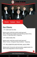 برنامه‌نما Law Firm Indonesia عکس از صفحه