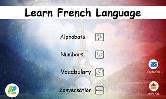 Learn French الملصق