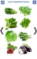 Learn Vegetables Name-poster