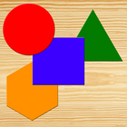 Colors & Shapes puzzle - baby icon