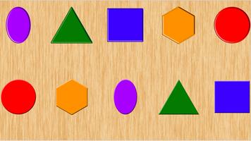 Colors & Shapes puzzle - baby 포스터