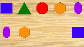 Colors & Shapes puzzle - baby 스크린샷 1