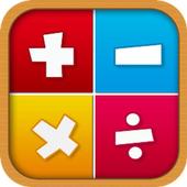Add Subtract Multiply Divide Tests for Kids icon