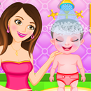 Lovely mom and baby caring APK