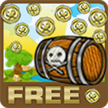 Pirate coin pusher 2D Free
