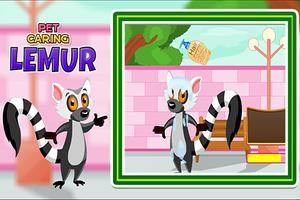 2 Schermata Pet Caring Lemur