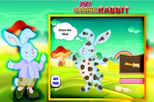 Pet Caring Rabbit اسکرین شاٹ 1