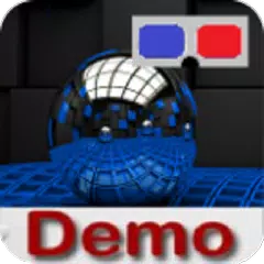 Ping pong - anaglyph 3D (DEMO)