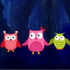 Pink Blue Forest Escape icône