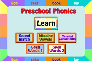 Preschool Phonics Free Affiche