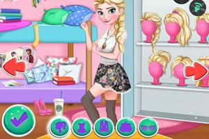 ❄ College Girls Princess Makeup Dress up Game ❤ captura de pantalla 3