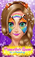 Princess Face Painting Room โปสเตอร์