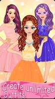 Princess Fashion Dress Up Games Affiche